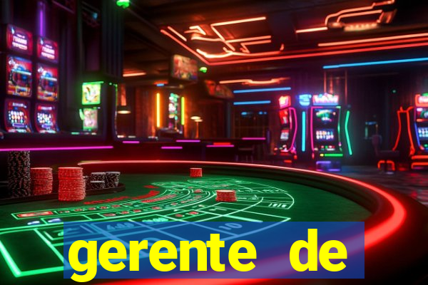 gerente de plataforma slots